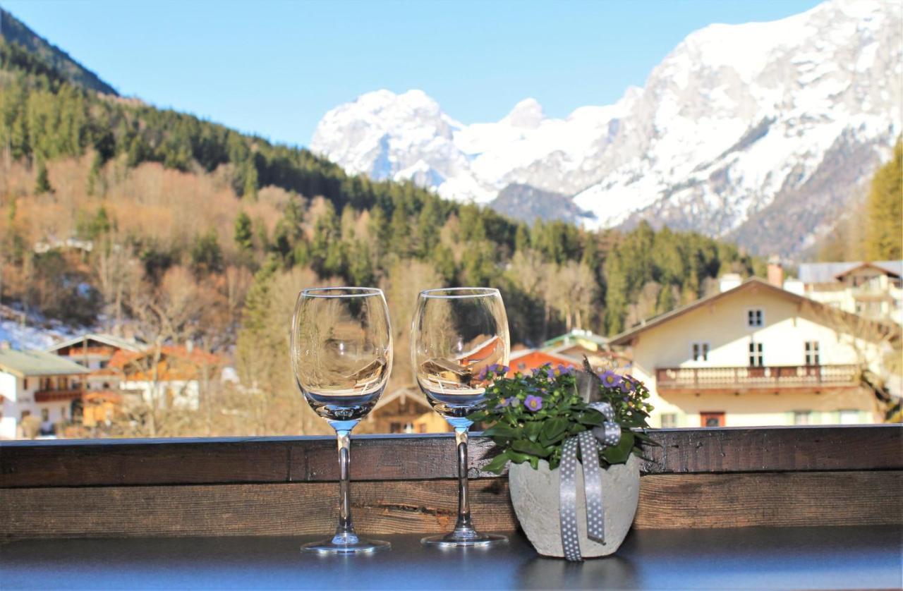 Ferienwohnung Im Gaestehaus Sieger-Brandner Ramsau bei Berchtesgaden ภายนอก รูปภาพ