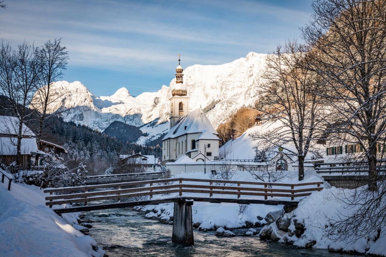 Ferienwohnung Im Gaestehaus Sieger-Brandner Ramsau bei Berchtesgaden ภายนอก รูปภาพ