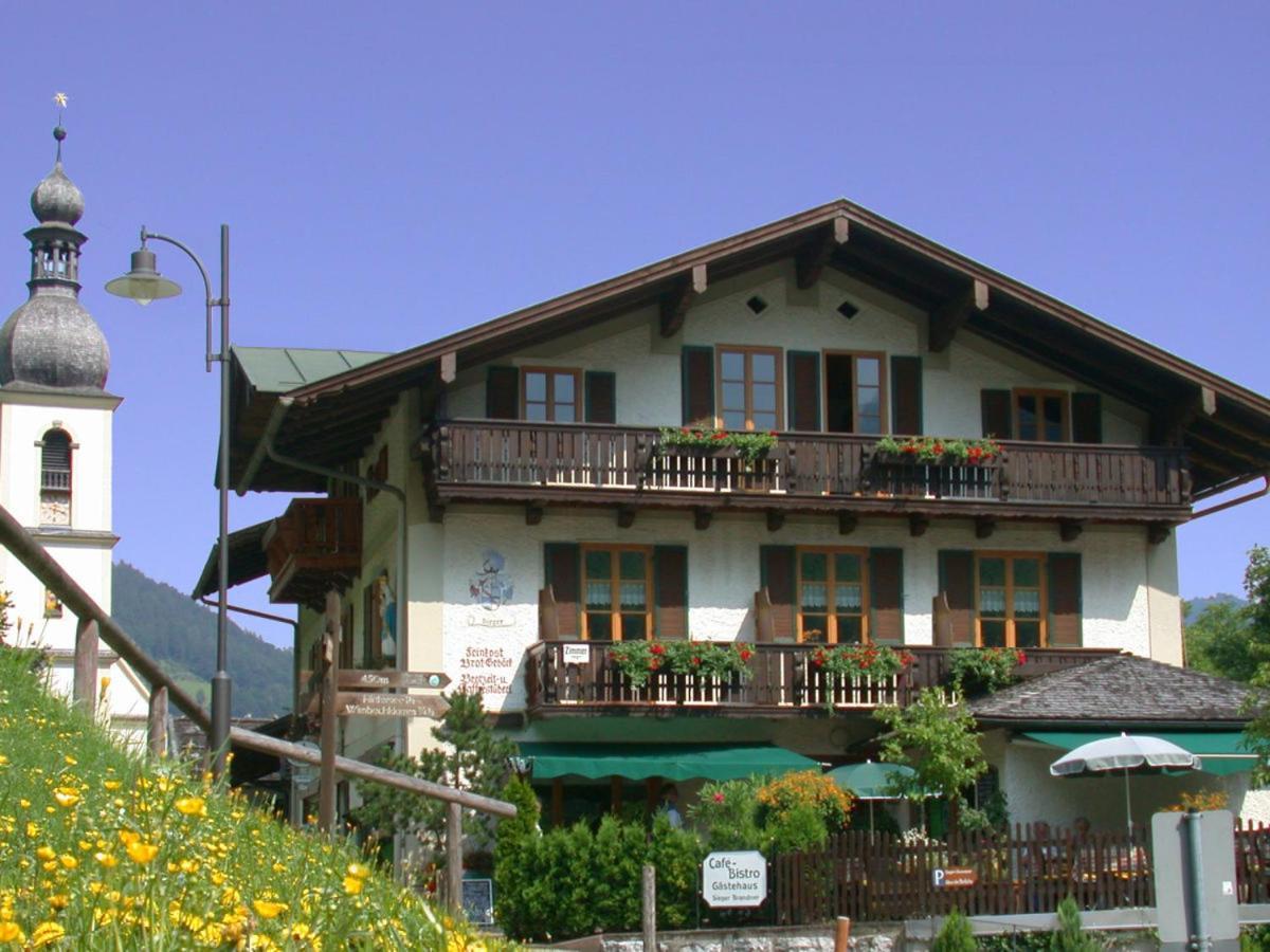 Ferienwohnung Im Gaestehaus Sieger-Brandner Ramsau bei Berchtesgaden ภายนอก รูปภาพ